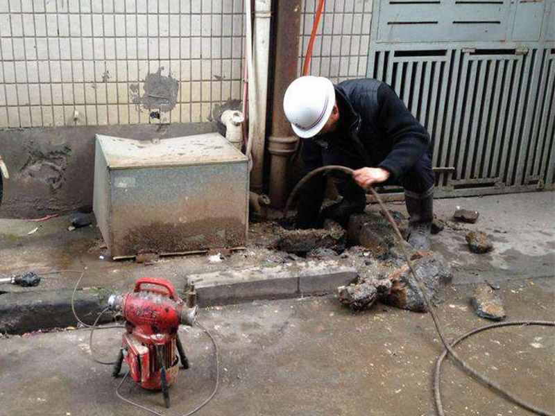 惠山疏通下水道-洗菜池疏通